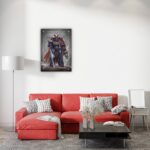تابلو عکس گیمینگ وار همر - اسپیس مارینز (عمودی) Space Marines-003 - Image 7