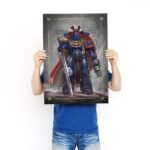 تابلو عکس گیمینگ وار همر - اسپیس مارینز (عمودی) Space Marines-003 - Image 3