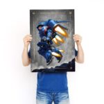 تابلو عکس گیمینگ وار همر - اسپیس مارینز (عمودی) Space Marines-004 - Image 3