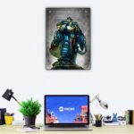 تابلو عکس گیمینگ وار همر - اسپیس مارینز (عمودی) Space Marines-005 - Image 2
