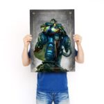 تابلو عکس گیمینگ وار همر - اسپیس مارینز (عمودی) Space Marines-005 - Image 3