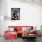 تابلو عکس گیمینگ وار همر - اسپیس مارینز (عمودی) Space Marines-007 - Image 7