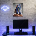 تابلو عکس گیمینگ وار همر - اسپیس مارینز (عمودی) Space Marines-007 - Image 4