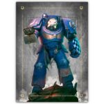 تابلو عکس گیمینگ وار همر - اسپیس مارینز (عمودی) Space Marines-008