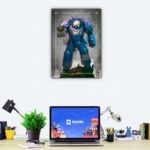 تابلو عکس گیمینگ وار همر - اسپیس مارینز (عمودی) Space Marines-008 - Image 2
