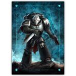 تابلو عکس گیمینگ وار همر - اسپیس مارینز (عمودی) Space Marines-010