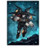تابلو عکس گیمینگ وار همر - اسپیس مارینز (عمودی) Space Marines-012