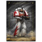 تابلو عکس گیمینگ وار همر - اسپیس مارینز (عمودی) Space Marines-013