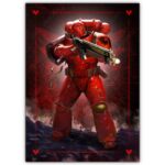 تابلو عکس گیمینگ وار همر - اسپیس مارینز (عمودی) Space Marines-016