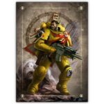تابلو عکس گیمینگ وار همر - اسپیس مارینز (عمودی) Space Marines-019