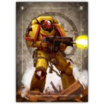 تابلو عکس گیمینگ وار همر - اسپیس مارینز (عمودی) Space Marines-020