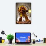تابلو عکس گیمینگ وار همر - اسپیس مارینز (عمودی) Space Marines-020 - Image 2