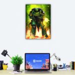 تابلو عکس گیمینگ وار همر - اسپیس مارینز (عمودی) Space Marines-022 - Image 2