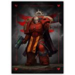 تابلو عکس گیمینگ وار همر - اسپیس مارینز (عمودی) Space Marines-024