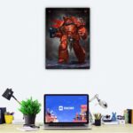 تابلو عکس گیمینگ وار همر - اسپیس مارینز (عمودی) Space Marines-026 - Image 2