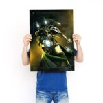 تابلو عکس گیمینگ وار همر - اسپیس مارینز (عمودی) Space Marines-029 - Image 3