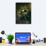 تابلو عکس گیمینگ وار همر - اسپیس مارینز (عمودی) Space Marines-030 - Image 2