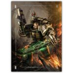 تابلو عکس گیمینگ وار همر - اسپیس مارینز (عمودی) Space Marines-031