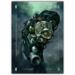 تابلو عکس گیمینگ وار همر - اسپیس مارینز (عمودی) Space Marines-032