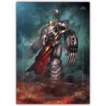 تابلو عکس گیمینگ وار همر - اسپیس مارینز (عمودی) Space Marines-037