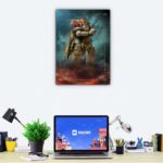 تابلو عکس گیمینگ وار همر - اسپیس مارینز (عمودی) Space Marines-038 - Image 2