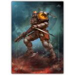 تابلو عکس گیمینگ وار همر - اسپیس مارینز (عمودی) Space Marines-039