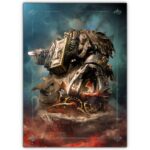 تابلو عکس گیمینگ وار همر - اسپیس مارینز (عمودی) Space Marines-042