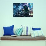 تابلو عکس گیمینگ وار همر - (افقی) Warhammer 40000 Art-002 - Image 6