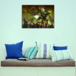 تابلو عکس گیمینگ وار همر - (افقی) Warhammer 40000 Art-003 - Image 6