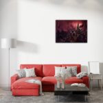 تابلو عکس گیمینگ وار همر - (افقی) Warhammer 40000 Art-005 - Image 3