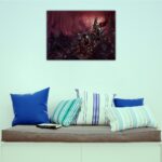 تابلو عکس گیمینگ وار همر - (افقی) Warhammer 40000 Art-005 - Image 6
