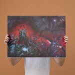تابلو عکس گیمینگ وار همر - (افقی) Warhammer 40000 Art-006 - Image 4