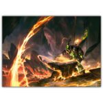 تابلو عکس گیمینگ وار همر - (افقی) Warhammer 40000 Art-007