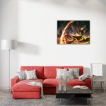 تابلو عکس گیمینگ وار همر - (افقی) Warhammer 40000 Art-007 - Image 3