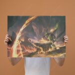 تابلو عکس گیمینگ وار همر - (افقی) Warhammer 40000 Art-007 - Image 4