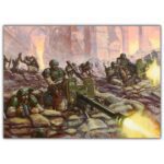 تابلو عکس گیمینگ وار همر - (افقی) Warhammer 40000 Art-011