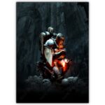 تابلو عکس گیمینگ وار همر - (عمودی) Warhammer 40,000 Art-012