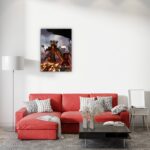 تابلو عکس گیمینگ وار همر - (عمودی) Warhammer 40,000 Art-013 - Image 7