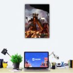 تابلو عکس گیمینگ وار همر - (عمودی) Warhammer 40,000 Art-013 - Image 2