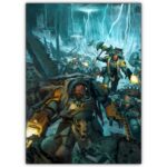 تابلو عکس گیمینگ وار همر - (عمودی) Warhammer 40,000 Art-014