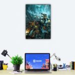 تابلو عکس گیمینگ وار همر - (عمودی) Warhammer 40,000 Art-014 - Image 2