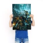 تابلو عکس گیمینگ وار همر - (عمودی) Warhammer 40,000 Art-014 - Image 3