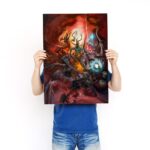 تابلو عکس گیمینگ وار همر - (عمودی) Warhammer 40,000 Art-015 - Image 3