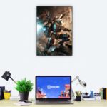 تابلو عکس گیمینگ وار همر - (عمودی) Warhammer 40,000 Art-017 - Image 2