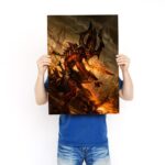 تابلو عکس گیمینگ وار همر - (عمودی) Warhammer 40,000 Art-018 - Image 3