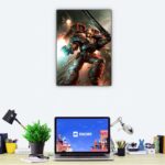 تابلو عکس گیمینگ وار همر - (عمودی) Warhammer 40,000 Art-021 - Image 2