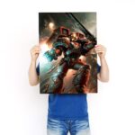 تابلو عکس گیمینگ وار همر - (عمودی) Warhammer 40,000 Art-021 - Image 3