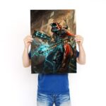 تابلو عکس گیمینگ وار همر - (عمودی) Warhammer 40,000 Art-022 - Image 3