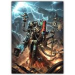 تابلو عکس گیمینگ وار همر - (عمودی) Warhammer 40,000 Art-023