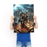 تابلو عکس گیمینگ وار همر - (عمودی) Warhammer 40,000 Art-023 - Image 3